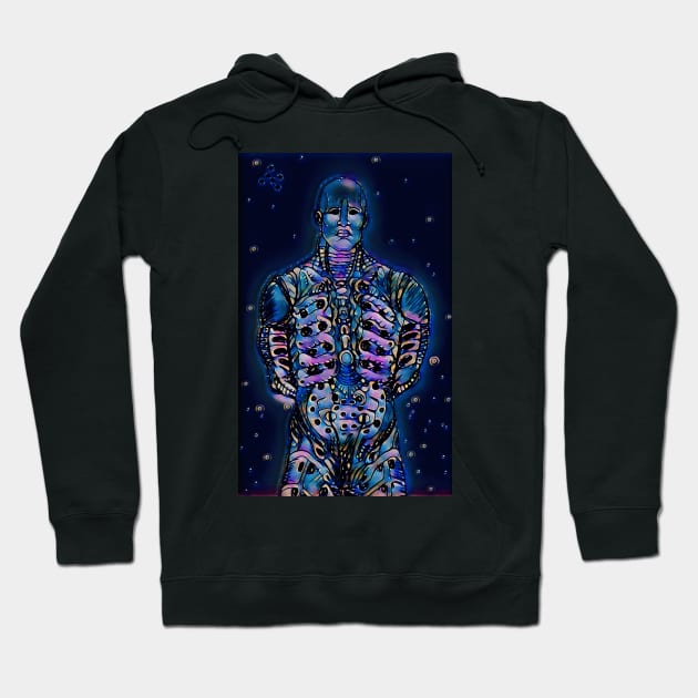 Galaxy Furious God Hoodie by Studio Yutani